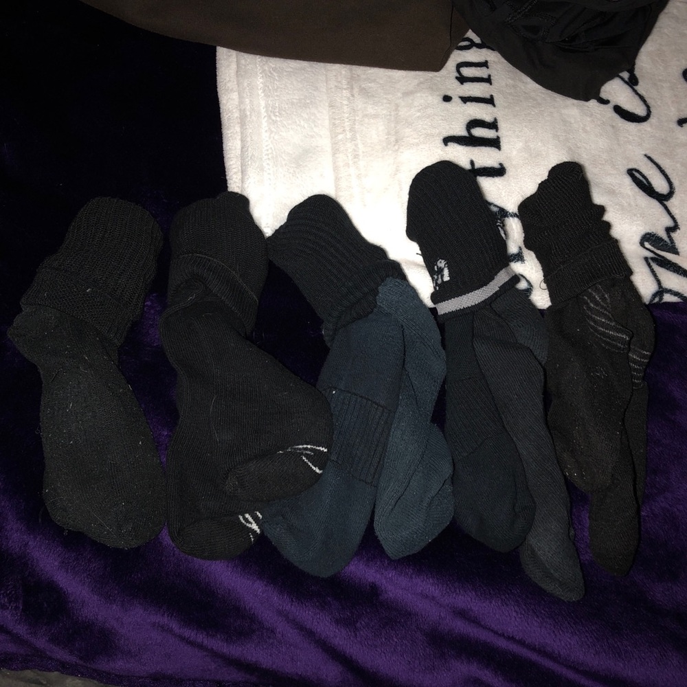 Black socks